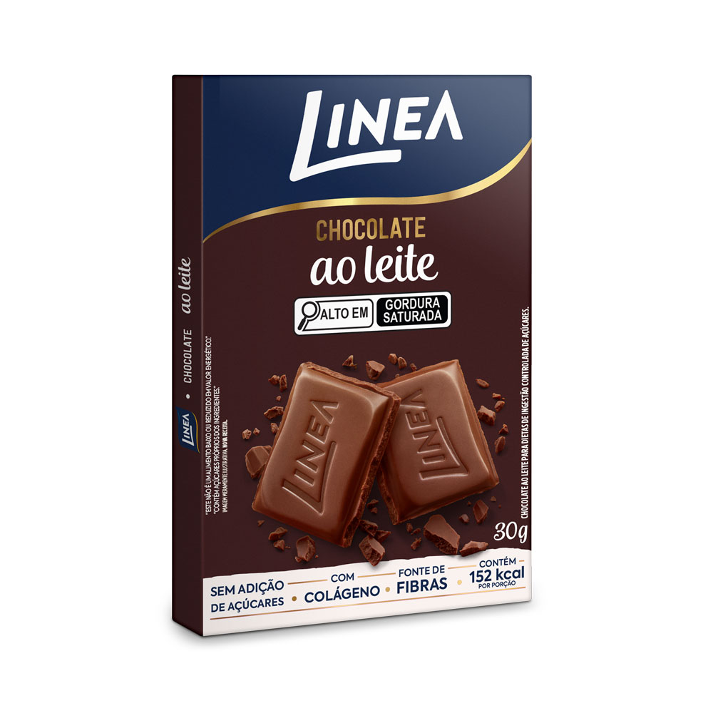 Chocolate Individual Ao Leite Linea 1 Unidade de 30g 1