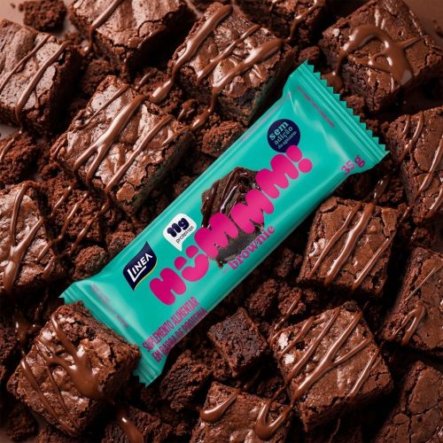 Hummm! Snack Proteico Sabor Brownie de 35g