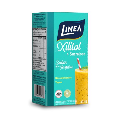 Adoçante Xilitol Líquido Linea de 60ml