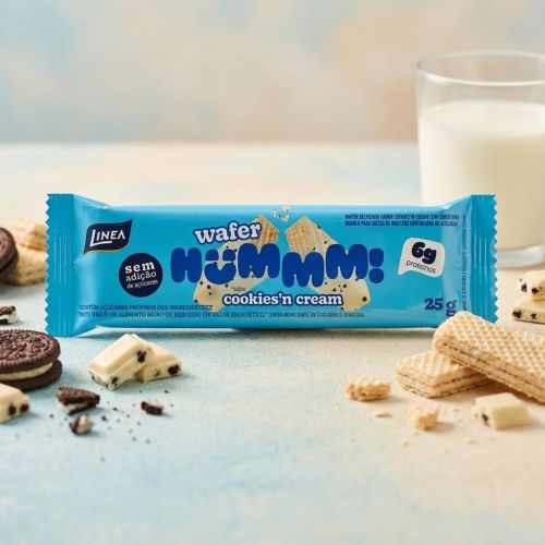 Wafer Hummm! Sabor Cookies'N Cream 25g