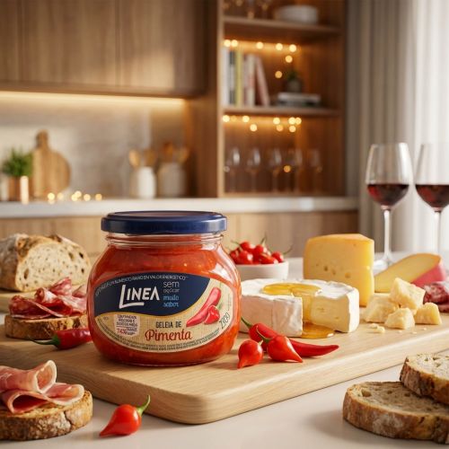 Geleia Linea Sabor Pimenta Vermelha de 230g
