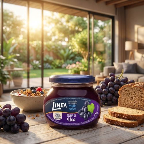 Geleia Linea Sabor Uva de 230g