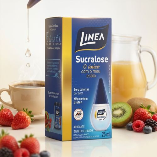 Adoçante Sucralose Líquido Linea de 25ml