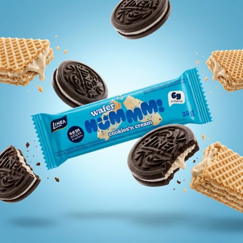 Wafer Hummm! Sabor Cookies'N Cream 25g