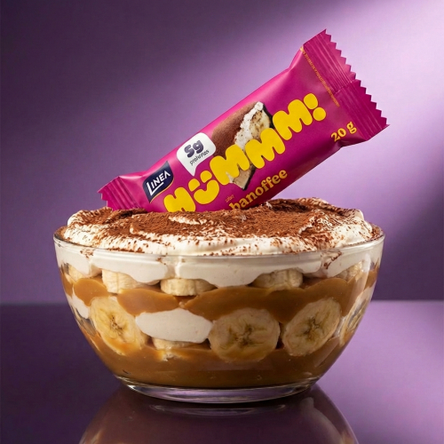 Validade 25/11/2026 - Hummm! Docinho Proteico Sabor Banoffee de 20g