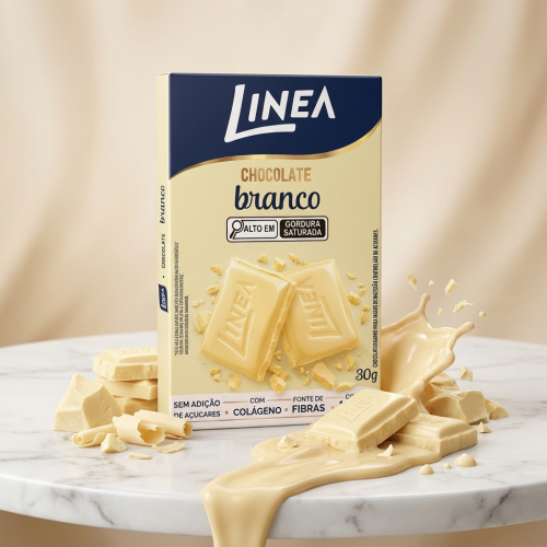 Chocolate Individual Linea Sabor Branco de 30g